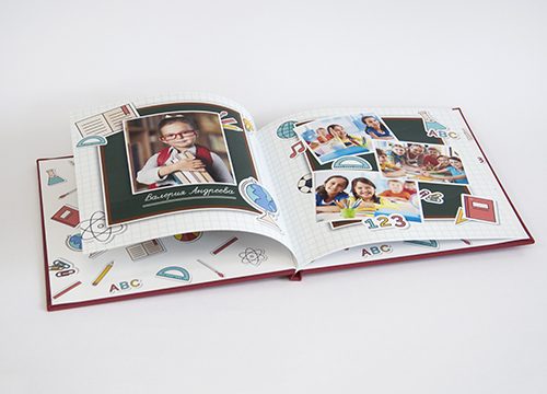 Альбомы с твердой обложкой и журнальными страницами
